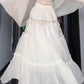Set Retro Suspender Top Knitted Cardigan Tassel Skirt Three-piece Set R0525