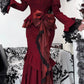 Lolita fishtail skirt elegant slim fit sister birthday evening dress lolita R1683