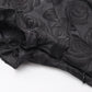 Dark night elf design lace-up back bow dress for women with slim waist A-line short skirt R0091