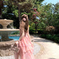 Holiday fairy floral dress beautiful summer long dress R3871