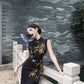 Beautiful young cheongsam 2025 new high-end new Chinese style sleeveless dress R1810