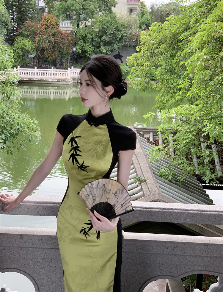 Small fresh cheongsam 2025 new style young temperament new Chinese style dress R1817