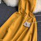 Holiday long dress cross strap backless solid color seaside medium-length swing fairy dress R2311