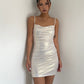 Flash suspender dress sexy hot girl evening holiday short skirt R3072