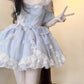 Tea break French pure desire ballet suit super fairy princess skirt forest style tutu skirt R1637