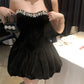 Birthday party small dress skirt high-end niche princess skirt tutu skirt tube top dress R1794