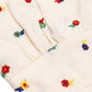 2025 new seaside holiday long dress French retro embroidery print tube top high waist dress backless R0138