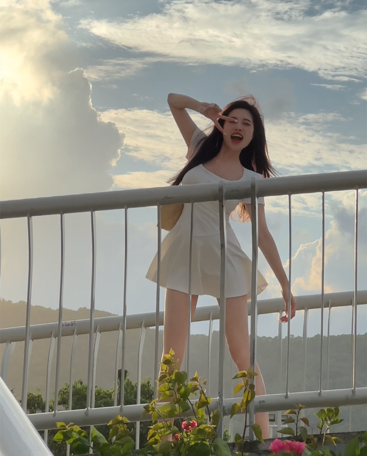 Pure desire style sexy dress summer high waist elastic slim fit solid color A-line short skirt R3671