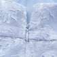French style fairy blue jacquard halter neck backless suspender dress with slim waist and V-neck dress R3101