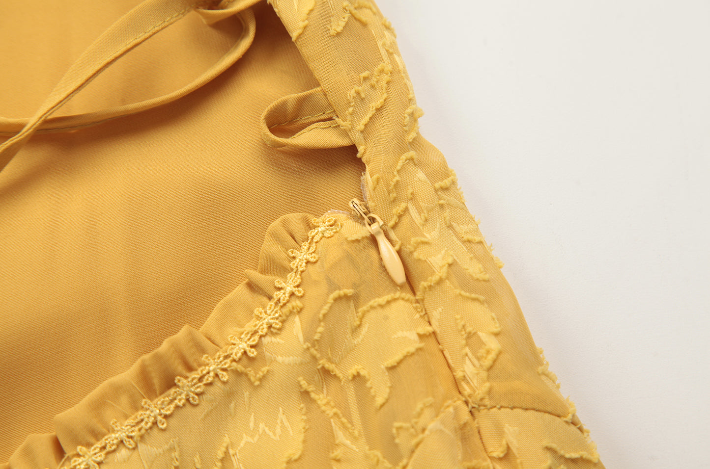 American style sexy lace figure-revealing tie waist fishtail skirt sweet backless slim long skirt R3102