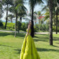 Travel suspenders with exposed waist dress, slim beach dress, holiday waist long skirt R1586