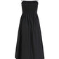 French holiday style long black 2025 new suspender temperament dress R2658