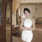 Birthday party small dress skirt high-end temperament heavy sequin halter neck dress R1768
