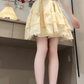 Gentle style flower sleeveless halter dress beautiful temperament waist A-line short skirt R0810