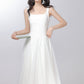 French gentle style white suspender dress women's clothing 2025 new long skirt R1977