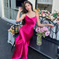 High-grade triacetate suspender dress exquisite dress lady temperament dress slim fit R0986