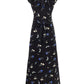 French floral dress 2025 new waist temperament long dress R2581