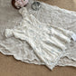 Hot love floral dress new style waist lace square neck short skirt R2074