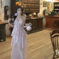 Beach Vacation Pink Chiffon Halter Neck Vest Skirt Two-piece Set R0508