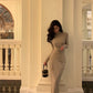 Gentle style long-sleeved dress for women new retro party dress      S5572