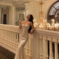 Banquet dress sexy satin mermaid party dress      S5549