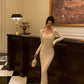 long-sleeved dress for women new design party dress    S5529