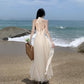 A Line Tulle Long Stunning Evening Gown Party Prom Dress       S7264