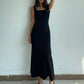 Temperament high-grade pure desire style suspender long skirt female summer new hip fishtail dress R3047