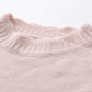 Simple round neck sweater long sleeve sweater     S2547