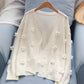 Cute flowers sweater long sleeve sweater sweater coat spring and autumn clothing      S2520