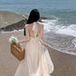 A Line Tulle Long Stunning Evening Gown Party Prom Dress       S7264