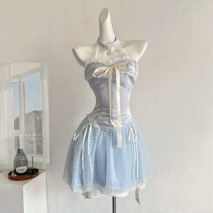 Pure desire style niche design dress R2030