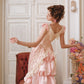 French palace style design niche heavy fishbone dress homecoming dress R5159
