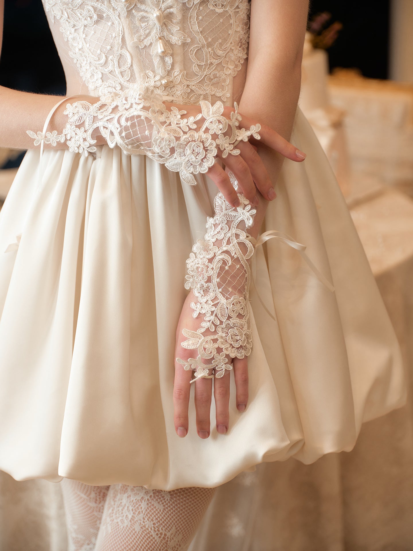 French Princess Dress White Sleeveless Herringbone Dress Homecoming Dress R5162