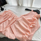 Rose niche flower pure desire halter neck top flower bud pants two-piece set R2024
