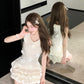 Qianjinfeng dress three-dimensional flower vest cake bud skirt female summer R3910