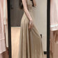 Sequined suspender dress 2025 new style small dress niche temperament long dress R0732