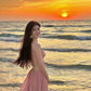 Beach holiday dress, super fairy French backless halter neck suspender dress R0233