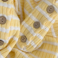 Lemon Cream Hot Girl Backless Knitted Skirt Women's Summer Sweet Polo Dress R0262