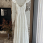 2025 Spring and Summer New Slimming Skirt Cotton Rope Embroidery Flower Lace Holiday Dress R0271
