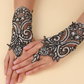 Retro Halloween European and American bride wedding dress annual meeting performance sleeves     S6268