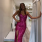 Sequins Mermaid Long Formal Dress     S5061