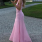 Pink Prom Dresses Formal Gowns Prom Dresses      S5224
