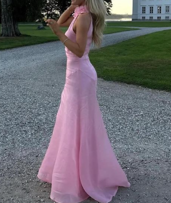 Pink Prom Dresses Formal Gowns Prom Dresses      S5224