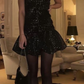 Black Homecoming Dress Short Party Gown       S5318