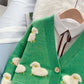 Cute sheep pattern sweater long sleeve sweater sweater coat spring and autumn clothing     S2516