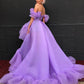 A line Lavender Long A-line Prom Dress, Formal Evening Dresses      S3624