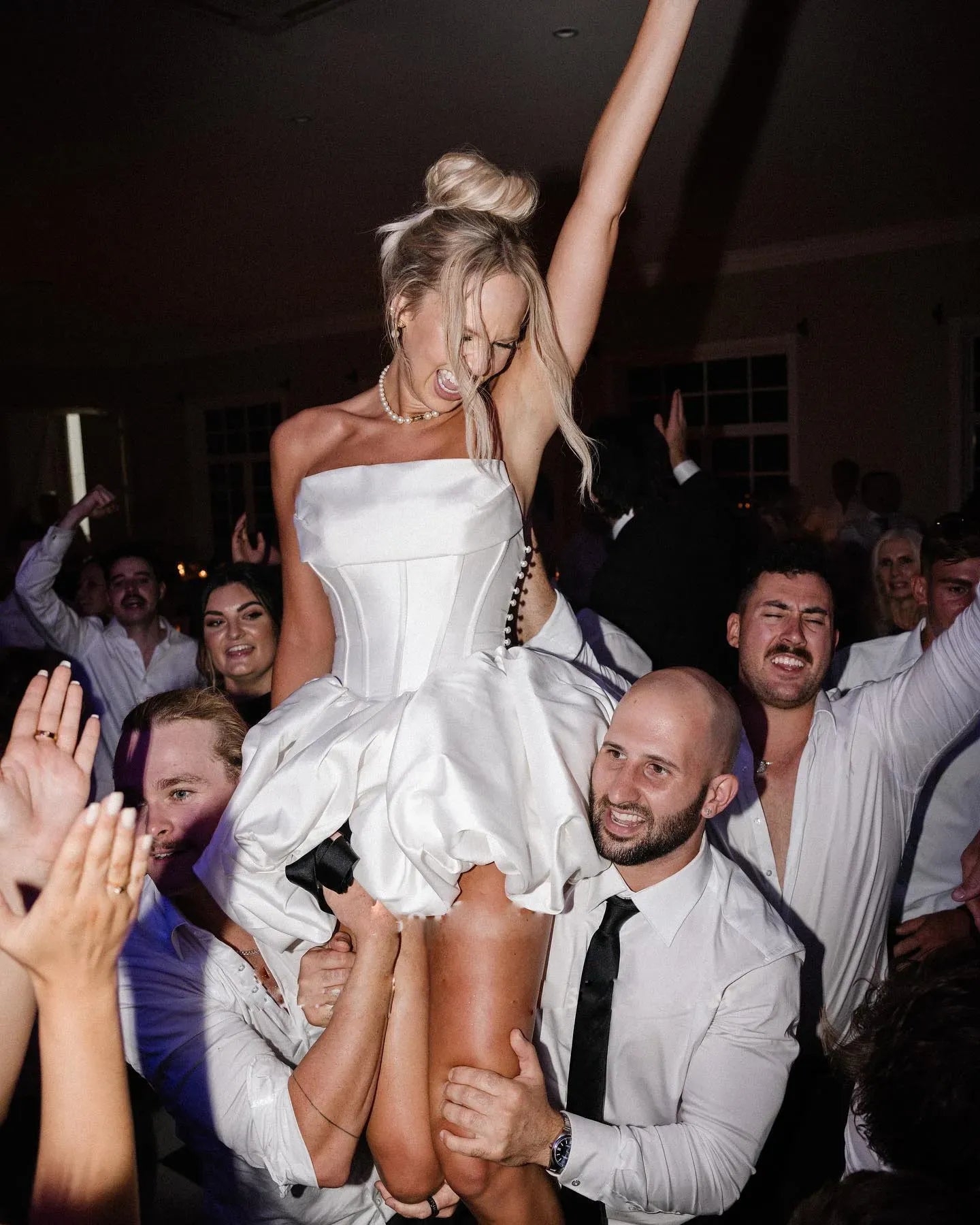 Elegant Satin Pleated Mini A-Line Cocktail Wedding Dress for Special Occasions   S7086