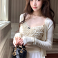 Short small camisole women's A-line skirt summer two-piece suit R4830