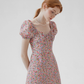 French dress skirt summer short floral skirt petite short skirt female summer 2025 new R3461